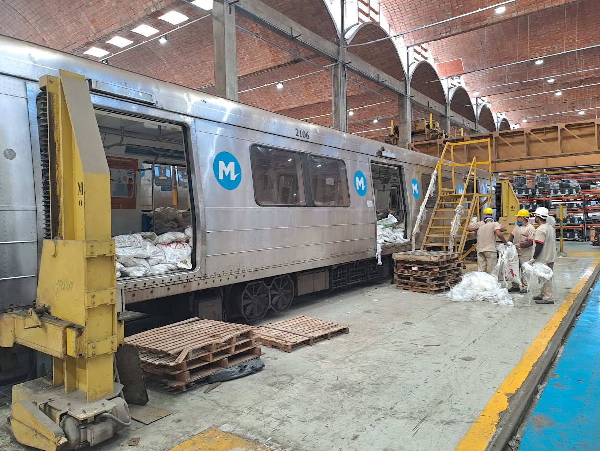 Obra: Metrô RJ / CPTM
